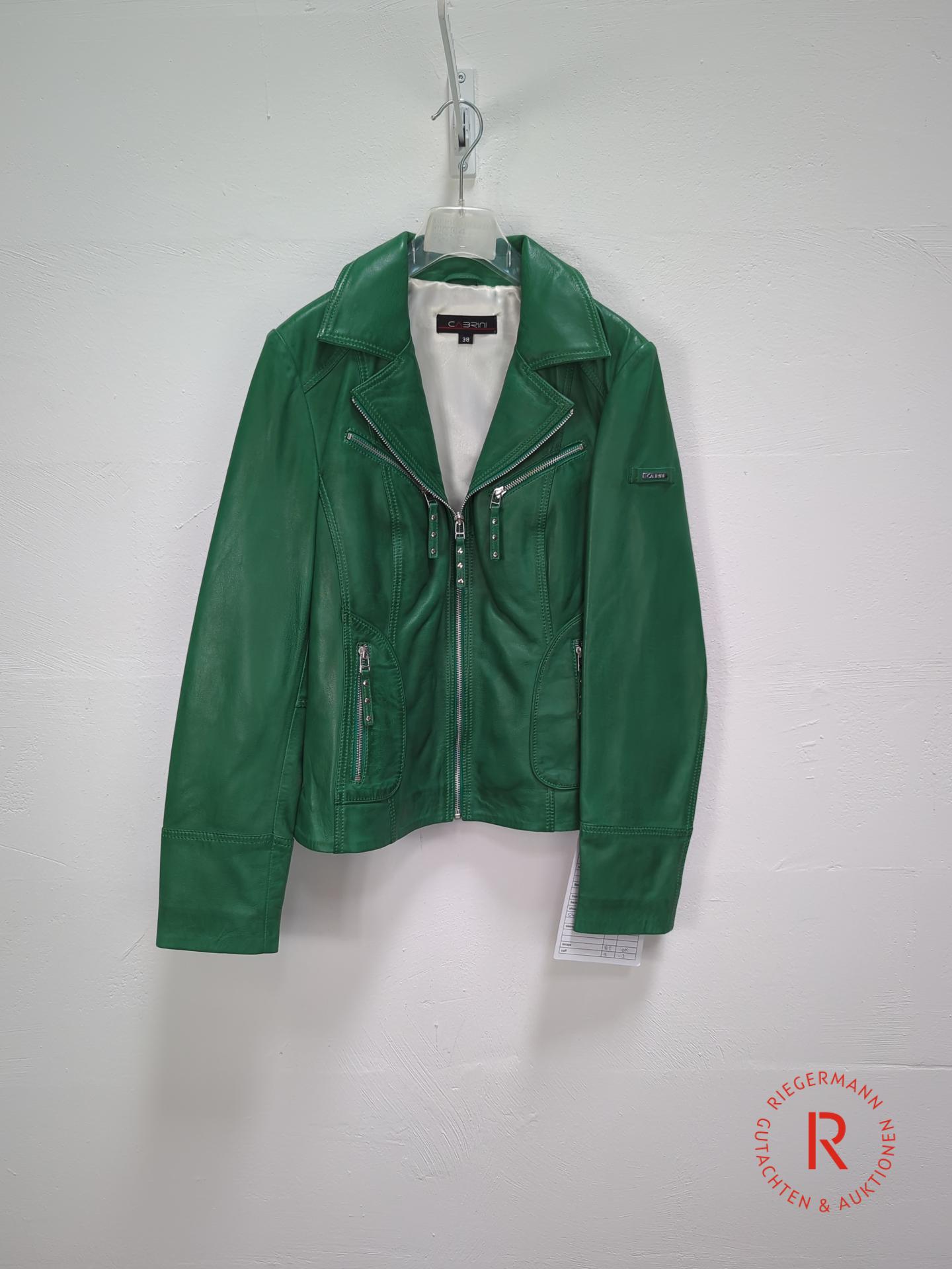 DAMEN LEDERJACKE GRÖSSE 38
